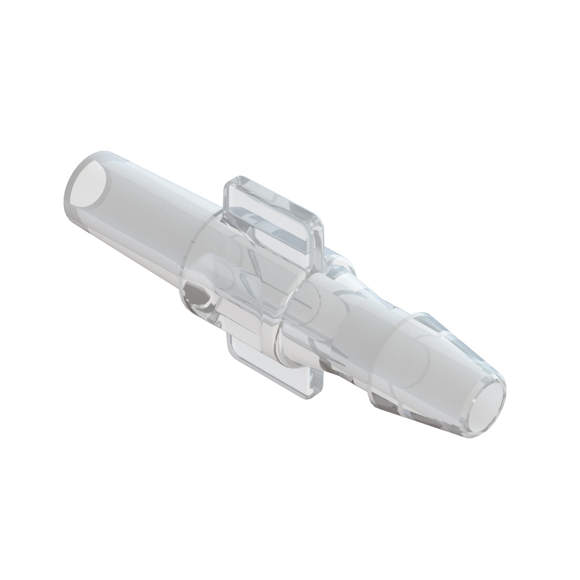 LUER SLIP MALE / BARB POUR TUBE ØI 3.2mm - MABS TRANSP.