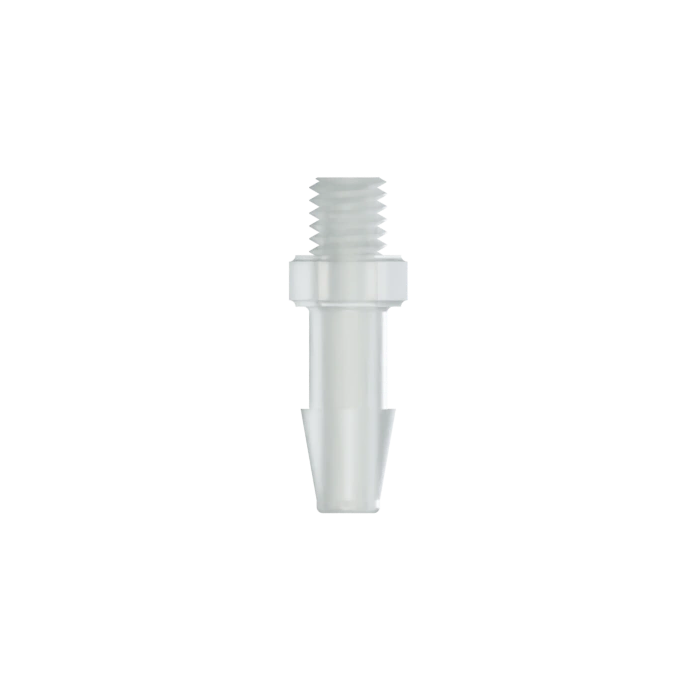 RACCORD FILETE 10-32 UNF / BARB POUR TUBE ØI 4.0mm - PVDF