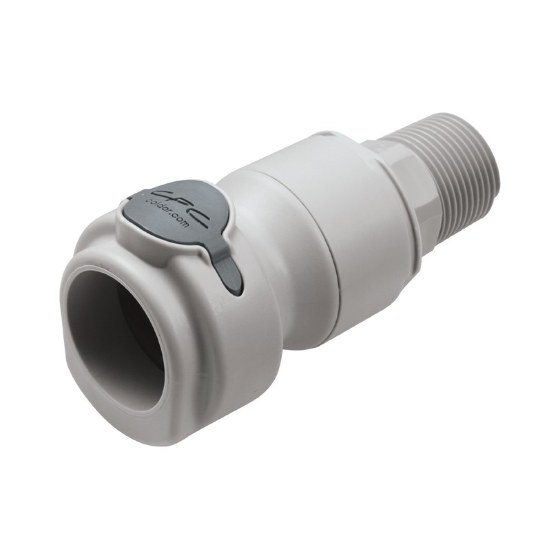 COUPLEUR FEMELLE CLAPET FACE PLANE - 3/4" NPT- PP - JT EPDM
