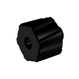 BOUCHON LUER MALE - PA NOIR