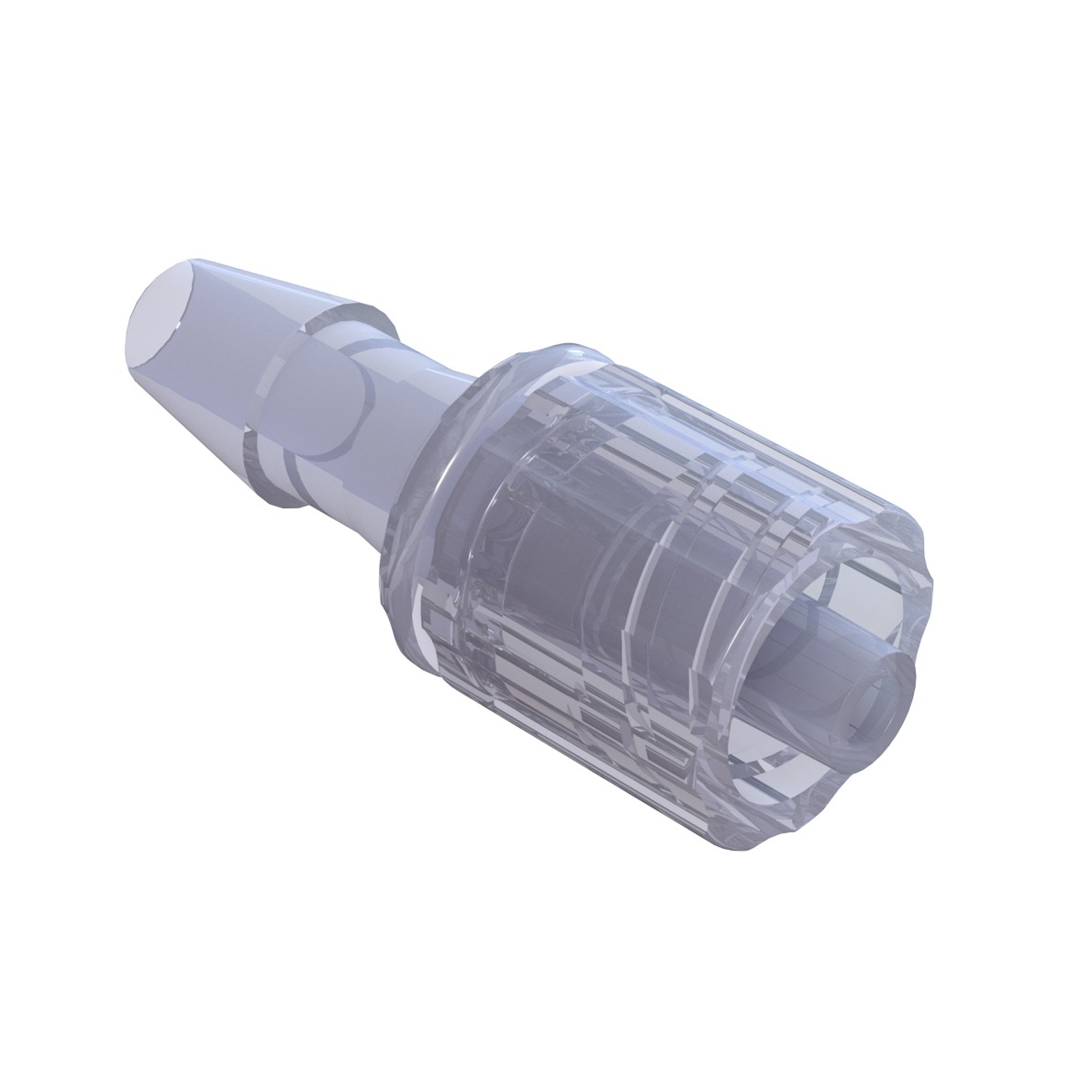 LLM MOBILE AUTOBLOQUANT / BARB POUR TUBE ØI 4.8mm - PC RAD.