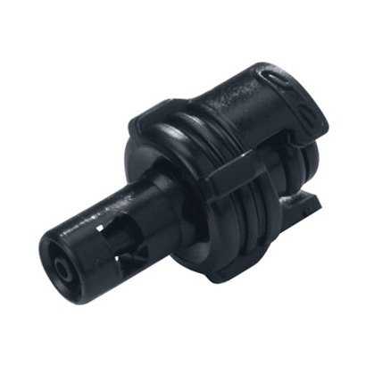 COUPLEUR MALE-ACETAL MOULE NOIR- SANS CLAPET-CANNELE Øi 1.6mm