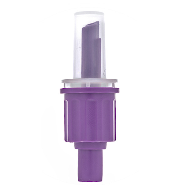 ENPLUS CROSS SPIKE FOR 4.1mm OD TUBE WITH CAP - PURPLE ABS/PE