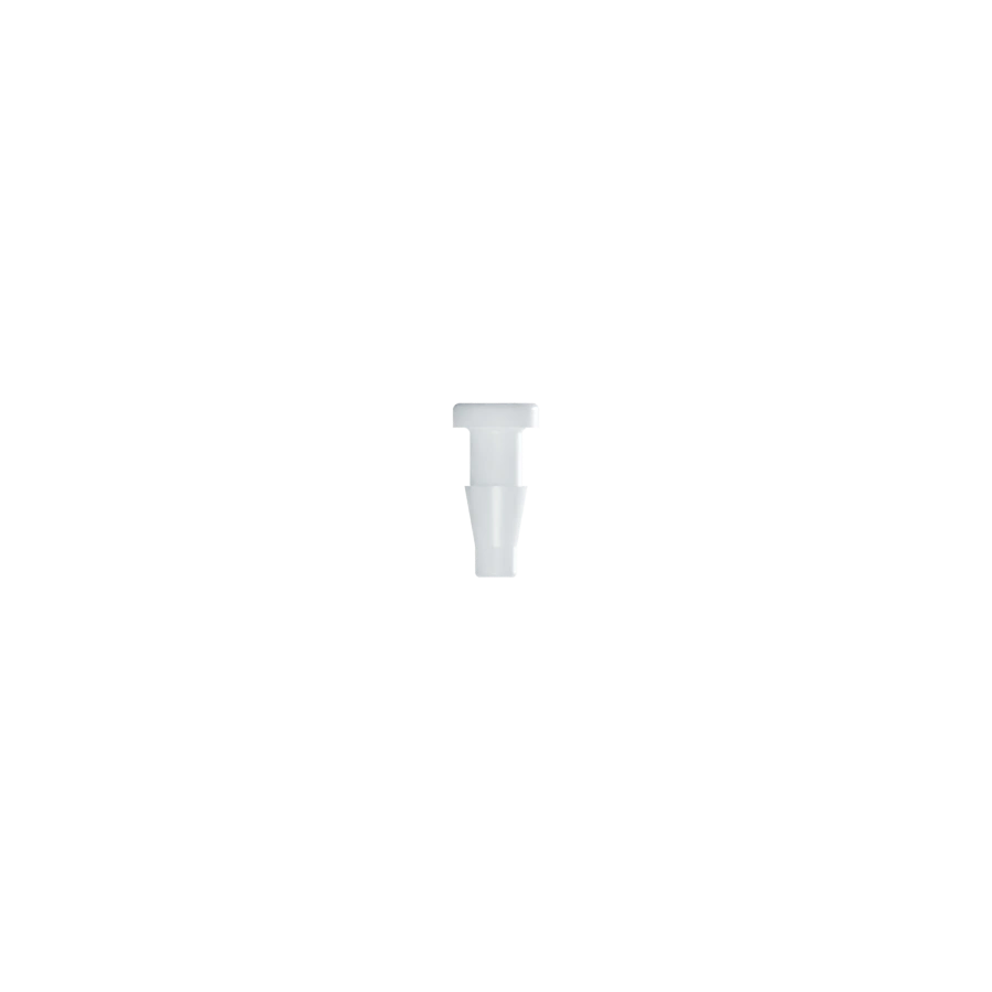 BOUCHON BARB POUR TUBE ØI 2.4mm - PA BLANC
