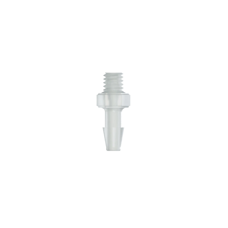 RACCORD FILETE 10-32 / BARB ØI 3.2mm - PVDF