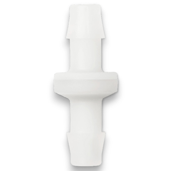 VALVE ANTI-RETOUR CP 35mbar - 2x BARB POUR TUBE ØI 9.5mm - PA/CR