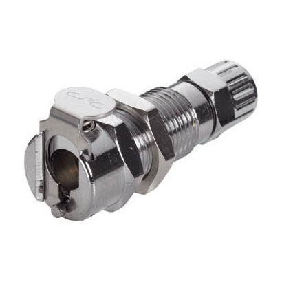 1/4 PTF Non-Valved Panel Mount Coupling Body