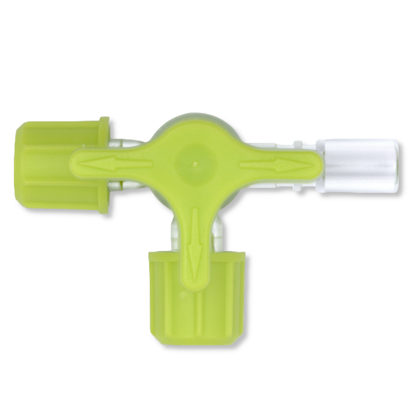 CLAMP (bleu) A ROULETTE (blanc) POUR TUBE Ø5.0x5.3mm