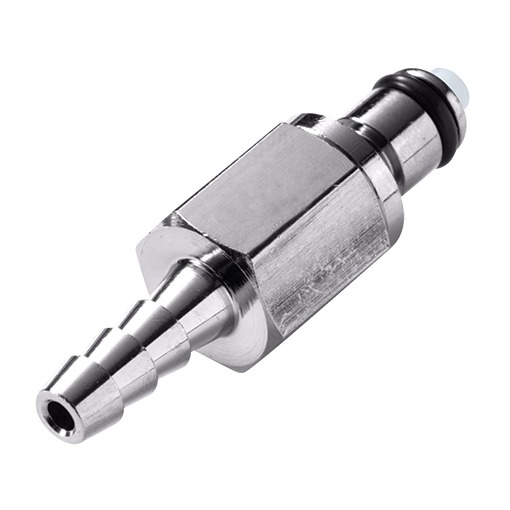 3/16 Hose Barb Valved In-Line Coupling Insert