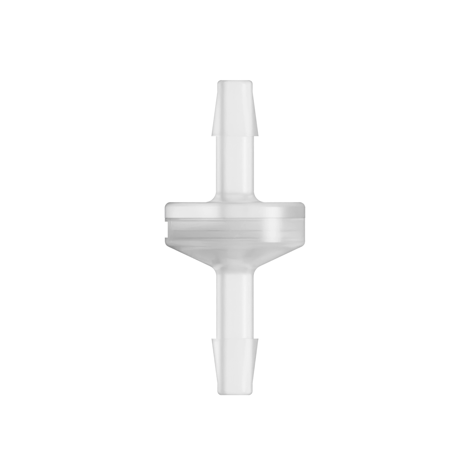 VALVE ANTI-RETOUR CP 35mbar - 2x BARB POUR TUBE ØI 4.8mm - PP/SI