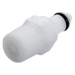 COUPLEUR MALE SANS CLAPET / FILETE 1/8" BSPT - POM/NBR