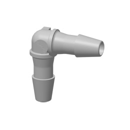 RACCORD COUDE 90°- CANNELE ØI 3.2mm - PP