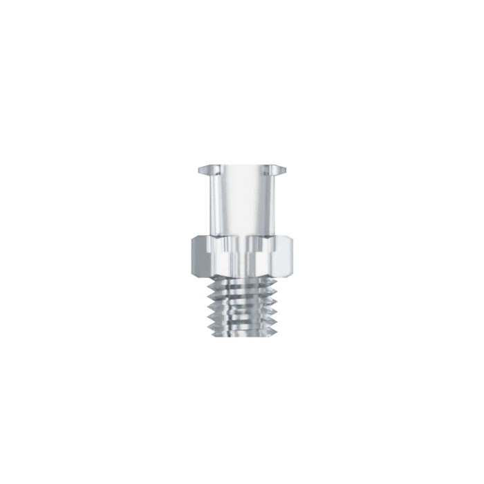 LUER LUG FEMELLE / FILETAGE 1/4-28 UNF - PC TRANSP.