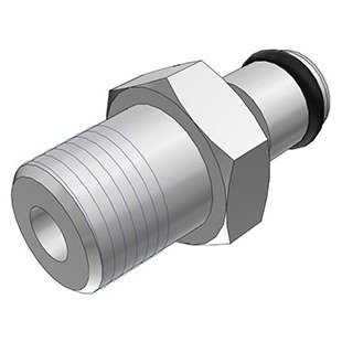 1/8 BSPT Non-Valved Coupling Insert