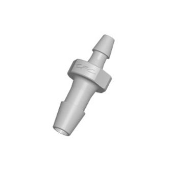REDUCTEUR DROIT POUR TUBE BARB ØI 1.6mm / BARB ØI 2.4mm - PP