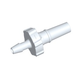 LUER SLIP MALE - PVDF - CANNELE 2,4mm
