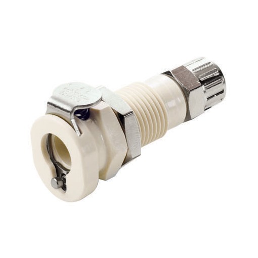 COUPLEUR MALE PASSE-CLOISON SANS CLAPET / COIFFE Ø4.3x6.4mm - PP/EPDM