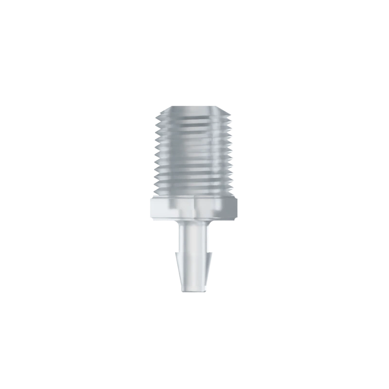 RACCORD FILETE 1/8-27 NPT / BARB POUR TUBE ØI 3.2mm - PP