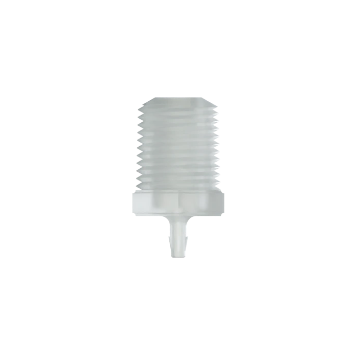 RACCORD FILETE 1/8-27 NPT / BARB POUR TUBE ØI 1.6mm - PVDF