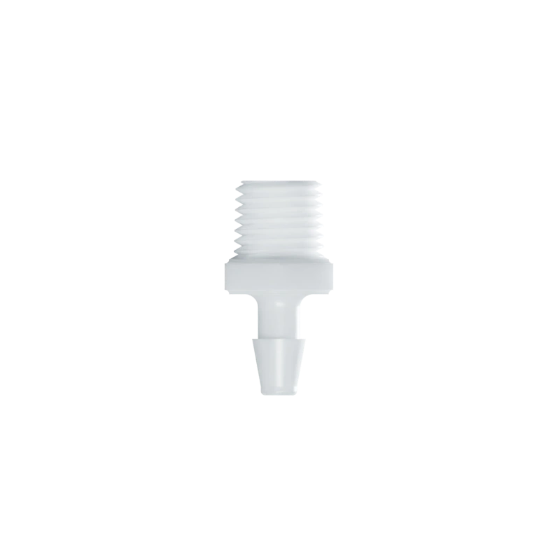 RACCORD FILETE 1/16-27 NPT / BARB ØI 3.2mm - PA BLANC