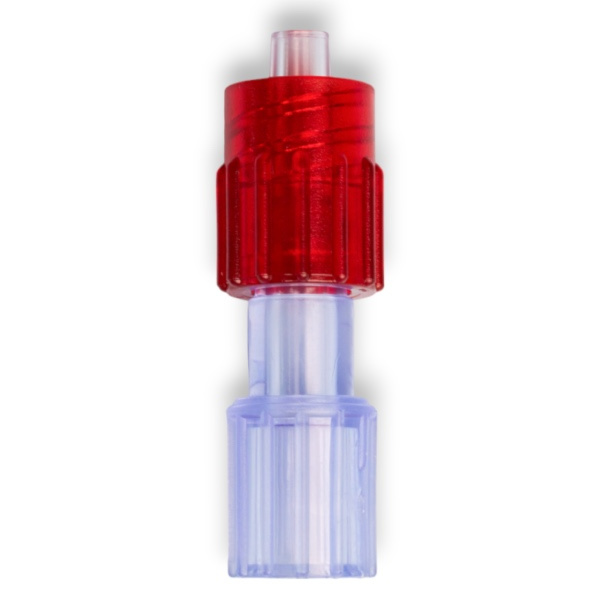LLM MOBILE AUTOBLOQUANT POUR TUBE ØE 6.8mm - PVC RAD./MABS ROUGE