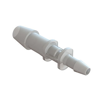 REDUCTEUR DROIT BARB POUR TUBE ØI 6.4mm / ØI 3.2mm - PVDF KYNAR