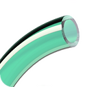 TUBE PVC DEHT VERT CRISTAL FILET ORX BLANC 80ShA Ø1.8x3.3mm