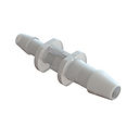 STR. REDUCER BARB 5/32"(4.0mm) ID / 1/8"(3.2mm) ID TUBE - NATURAL PA 