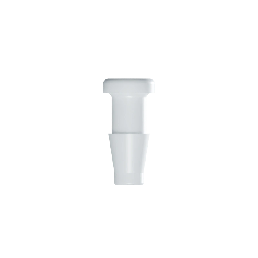 BOUCHON BARB POUR TUBE ØI 6.4mm - PA BLANC
