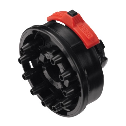 COUPLEUR TENTUBE MALE AVEC VERROU-INSERTS MALE CANNELE Øi 1/8-ACETAL