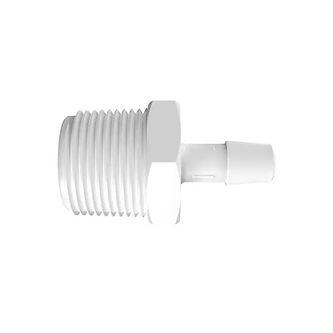 RACCORD FILETE 3/4" NPT / BARB ØI 9.5mm - PP