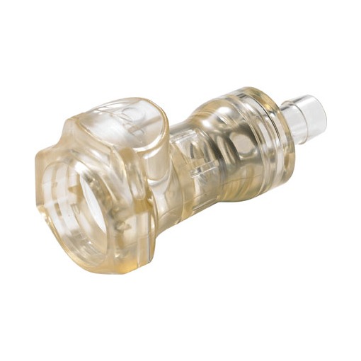 COUPLEUR FEMELLE-PSU USP CLASS VI-CLAPET- FLOW 3/8"-CANNELE Øi 9.5 MM