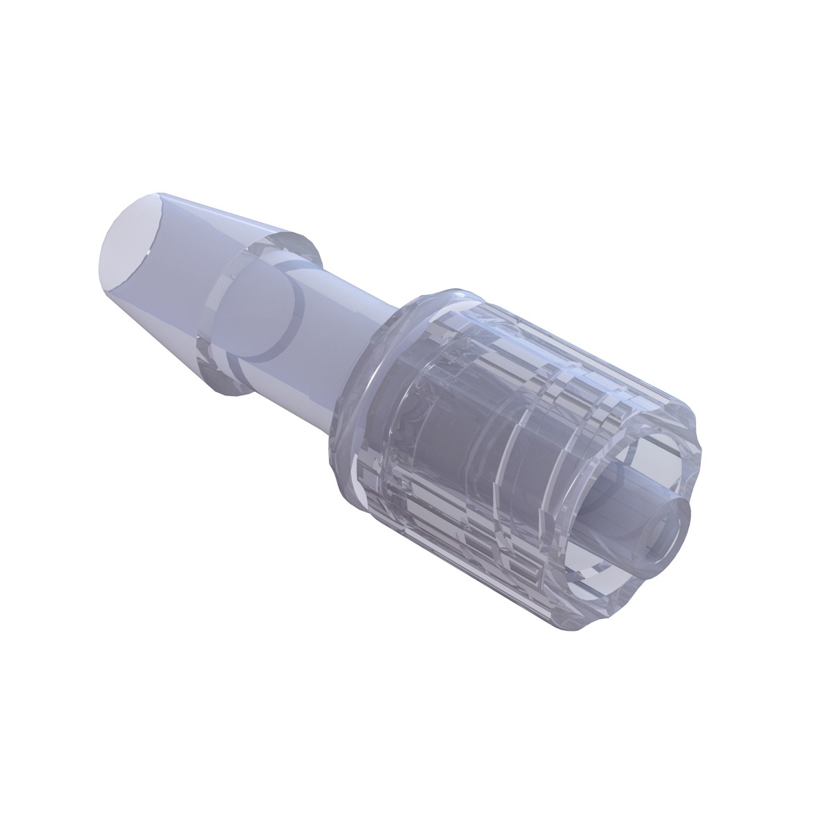 LLM MOBILE AUTOBLOQUANT / BARB POUR TUBE ØI 6.4mm - PC RAD.