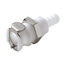 5/16 Hose Barb Non-Valved Panel Mount Coupling Body