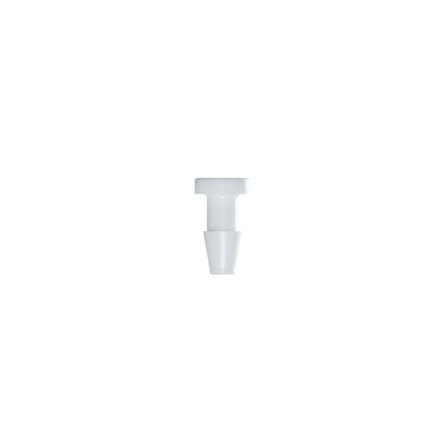 BOUCHON BARB POUR TUBE ØI 3.2mm - PA BLANC