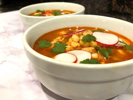 Red Chicken Pozole