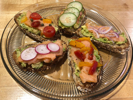 Avocado - Salmon Toast