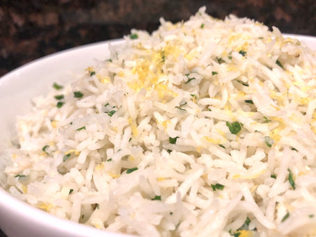Rice Cooker Lemon-Parmesan Rice