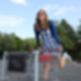 Kathleen Elle One Stop Shop Album art - Kathleen pushing shopping cart