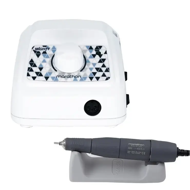 Marathon-3 Mighty Krafit nail drill with SDE-H37L1 handpiece for manicure and pe