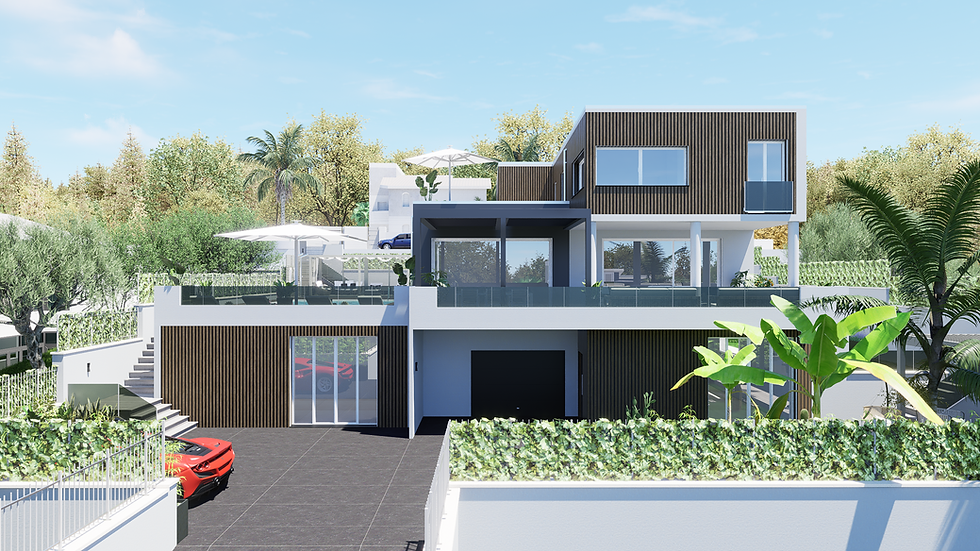 Render Villa Flab Studio
