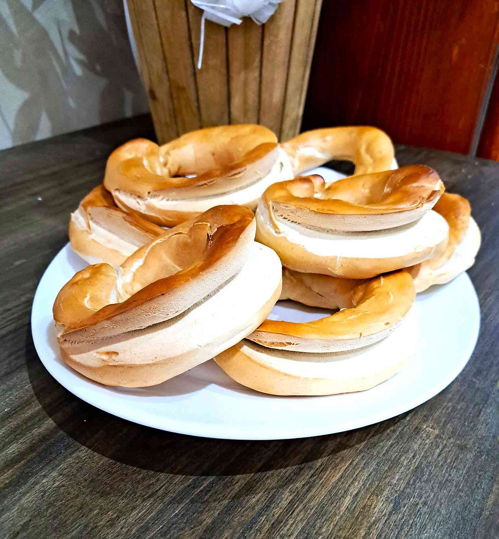 Taralli all'uovo con ricetta del Molise