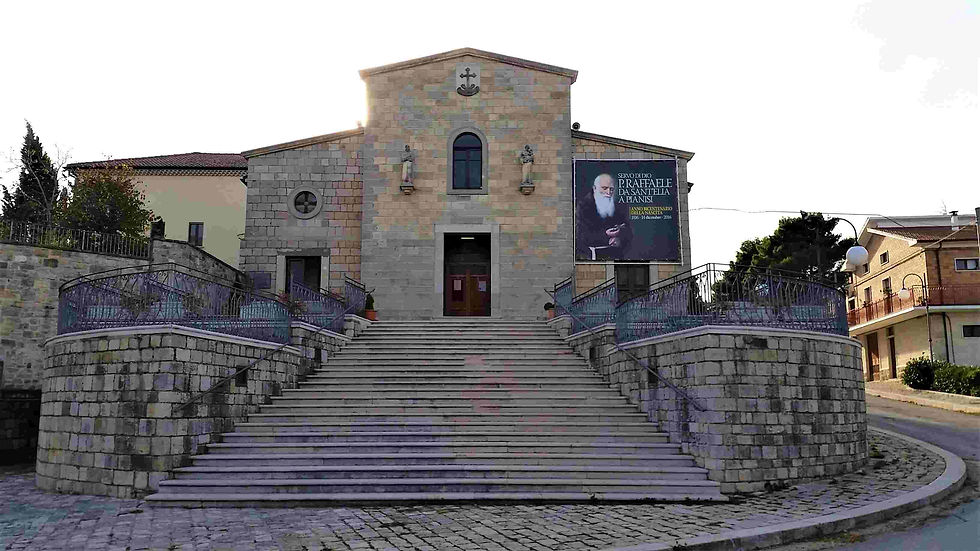 La chiesa principale di Sant'Elia a Pianisi