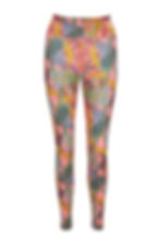 Thumbnail: Kew Tropics - Hot Pink - Yoga Pants