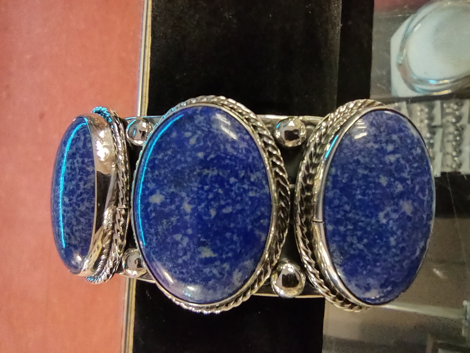 Lapis Lazuli Intricate Bracelet