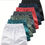 Thumbnail: Men's 7pcs Mixed Color Pack of Casual Sports Shorts, Comfortable and Soft