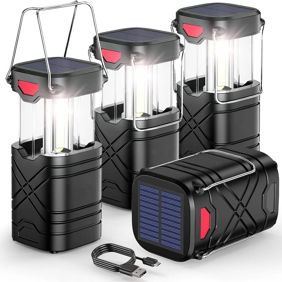 4 Pack Rechargeable Camping 