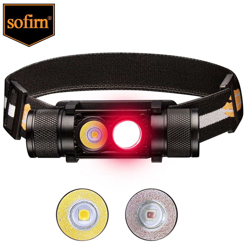 LED 90 High CRI Rechargeable Headlamp Powerful Lightweight Head Flashlight