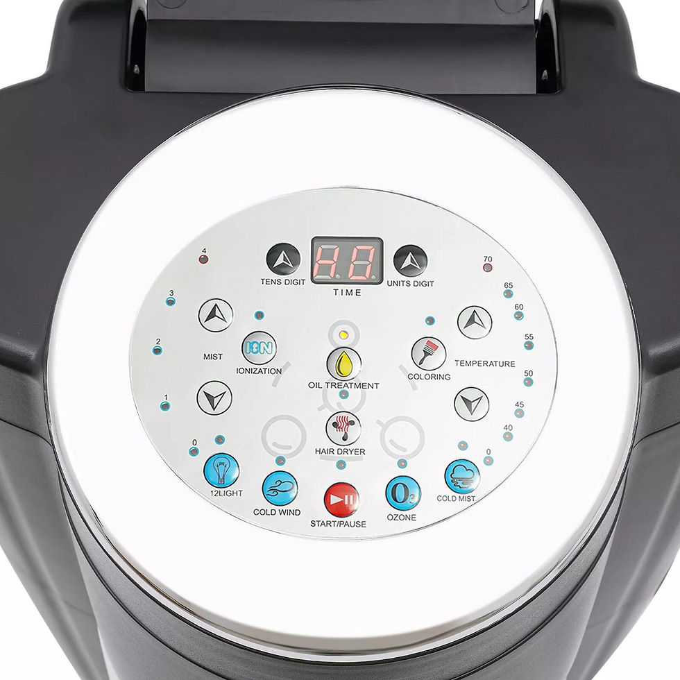 Thumbnail: Mist Ultrasonic Ozone Hair Steamer: Salon Spa Steamer for Oil Treatment, Color