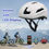 Thumbnail: LED Smart Adult Bike Helmet With APP/Remote Control 